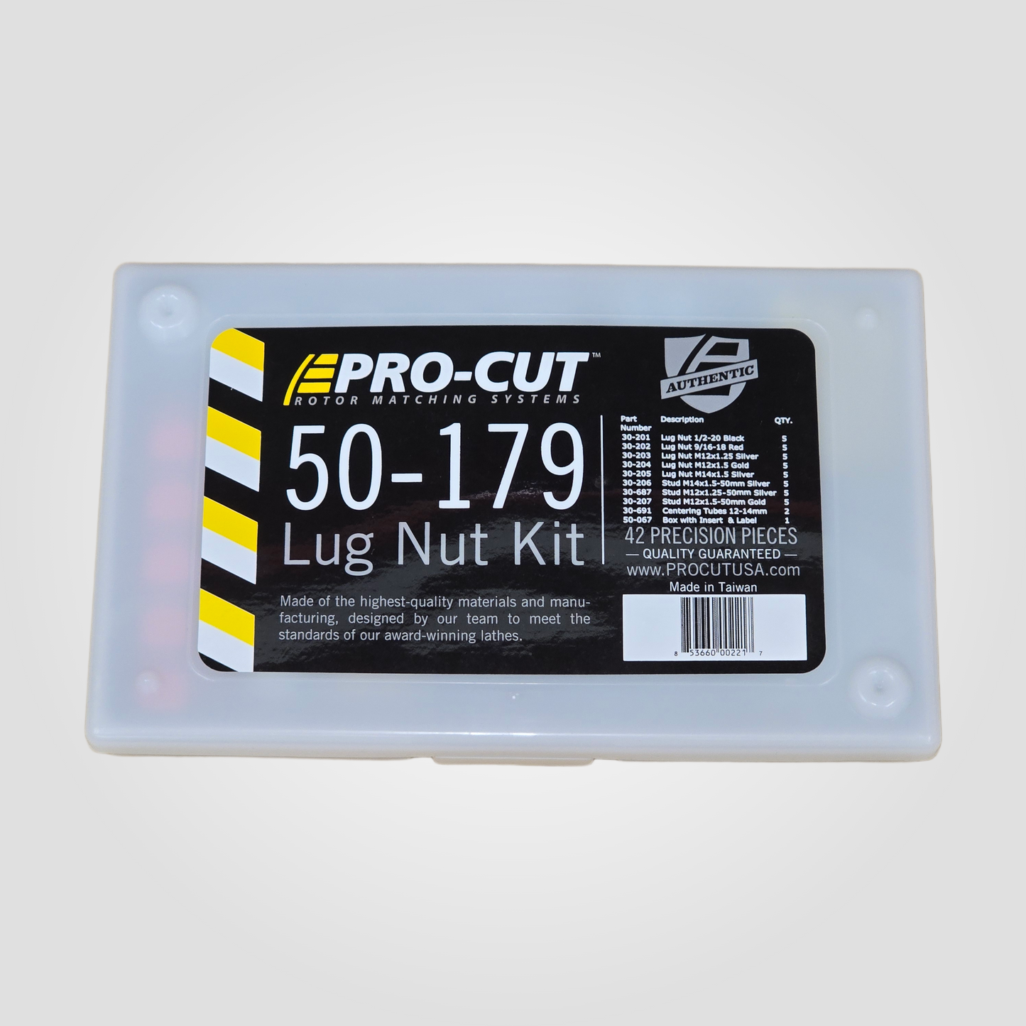 Pro-Cut Lug Nut Kit - 50-179